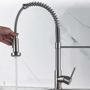 GreenZech (Silver) Rotatable Faucet Hot And Cold Water Multi-Function Sink Kitchen Spring GreenZech (Silver) Rotatable Faucet Hot And Cold Water Multi-Function Sink Kitchen Spring