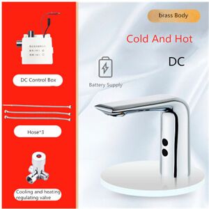 GreenZech (DC Power - Hot and Cold) Sensor Faucet Automatic Hand-Free Infrared Sensor Sink GreenZech (DC Power - Hot and Cold) Sensor Faucet Automatic Hand-Free Infrared Sensor Sink