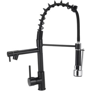 GreenZech Spring Kitchen Sink Faucet Modern Single Handle With Pull Down Sprayer Hot Cold GreenZech Spring Kitchen Sink Faucet Modern Single Handle With Pull Down Sprayer Hot Cold