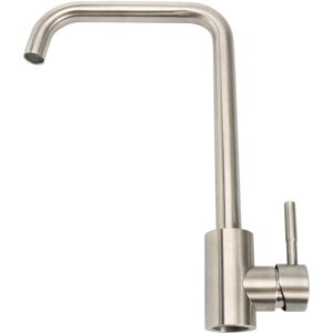 GreenZech (Natural) 304 Stainless Steel Burnished Faucet Kitchen Hot And Cold Water Mixer GreenZech (Natural) 304 Stainless Steel Burnished Faucet Kitchen Hot And Cold Water Mixer