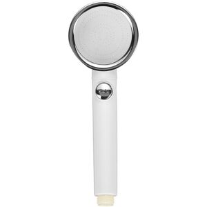 GreenZech (adjustable electroplating white) One Button Water Stop Pressurized Shower Nozzl GreenZech (adjustable electroplating white) One Button Water Stop Pressurized Shower Nozzl