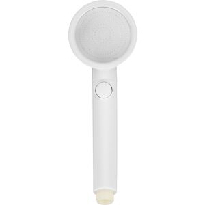 GreenZech (ordinary white) One Button Water Stop Pressurized Shower Nozzle Household Hand GreenZech (ordinary white) One Button Water Stop Pressurized Shower Nozzle Household Hand
