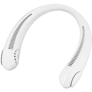 GreenZech (White) 2400mAh Portable USB Rechargeable Neckband Sport Neck Hanging Dual Leafl GreenZech (White) 2400mAh Portable USB Rechargeable Neckband Sport Neck Hanging Dual Leafl