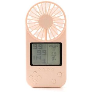 GreenZech (Pink) Mini Handheld Cooling Fan Multifunction 26 Modes Games Console USB Rechar GreenZech (Pink) Mini Handheld Cooling Fan Multifunction 26 Modes Games Console USB Rechar