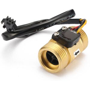 GreenZech G3/4 Inch Liquid Water Flow Sensor Switch Copper Hall Effect Flow Meter Meter GreenZech G3/4 Inch Liquid Water Flow Sensor Switch Copper Hall Effect Flow Meter Meter