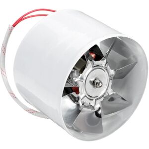 GreenZech (110V US Plug) 40W 6Inch Inline Duct Fan Booster 150mm Exhaust Blower Air Coolin GreenZech (110V US Plug) 40W 6Inch Inline Duct Fan Booster 150mm Exhaust Blower Air Coolin