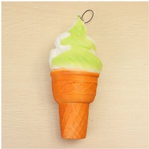 GreenZech () Squishy Jumbo Ice Cream Cone 17cm Slow Rising Soft Collection Decor Gift Phon GreenZech () Squishy Jumbo Ice Cream Cone 17cm Slow Rising Soft Collection Decor Gift Phon