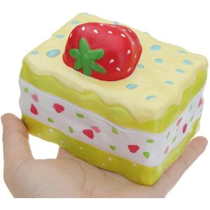 GreenZech () Strawberry Mousse Cake Squishy 10*8*8.5CM Licensed Slow Rising With Packaging GreenZech () Strawberry Mousse Cake Squishy 10*8*8.5CM Licensed Slow Rising With Packaging