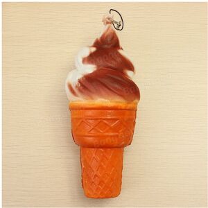 GreenZech () Squishy Jumbo Ice Cream Cone 17cm Slow Rising Soft Collection Decor Gift Phon GreenZech () Squishy Jumbo Ice Cream Cone 17cm Slow Rising Soft Collection Decor Gift Phon