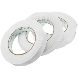 GreenZech (2.4cm*3m) 3m Long White PE Foam Double Sided Tape Strong Adhesive Sponge Mounti GreenZech (2.4cm*3m) 3m Long White PE Foam Double Sided Tape Strong Adhesive Sponge Mounti