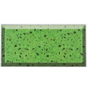 GreenZech (Green) 9Pcs 7.8x3.9'' 3D Wall Tile Sticker Bathroom PVC Decals Art Poster Decor GreenZech (Green) 9Pcs 7.8x3.9'' 3D Wall Tile Sticker Bathroom PVC Decals Art Poster Decor