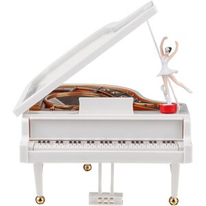GreenZech Vintage Ballerina Girl Dancing On The Piano Music Box Christmas Gift Valentine's GreenZech Vintage Ballerina Girl Dancing On The Piano Music Box Christmas Gift Valentine's