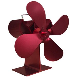 GreenZech 4 Blade Eco-friendly Stove Fan Home Fireplace Fan Low Noise Efficient Heat Distr GreenZech 4 Blade Eco-friendly Stove Fan Home Fireplace Fan Low Noise Efficient Heat Distr