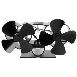 GreenZech (Gold) 8 Blades Fireplace Fan Stove Fan Heated Fan Heat Powered Eco Fan GreenZech (Gold) 8 Blades Fireplace Fan Stove Fan Heated Fan Heat Powered Eco Fan