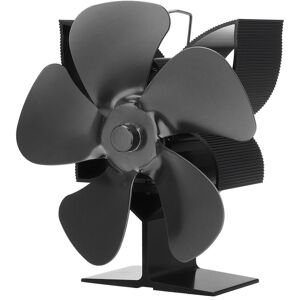 GreenZech (Silver) 5 Leaves Stove Fan Heat Powered Energy Saving Fireplace Ecofan GreenZech (Silver) 5 Leaves Stove Fan Heat Powered Energy Saving Fireplace Ecofan