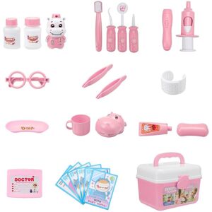 GreenZech () Simulation Sound And Light Stethoscope Medical Kit Play House Toy Set With Do GreenZech () Simulation Sound And Light Stethoscope Medical Kit Play House Toy Set With Do