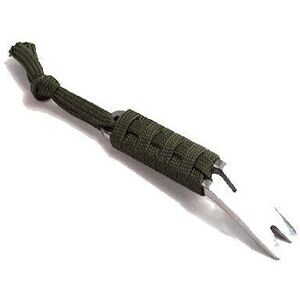 GreenZech (Green) Stainless Steel Crowbar Crank-shaped Blade Wire Winder Nail Puller Keych GreenZech (Green) Stainless Steel Crowbar Crank-shaped Blade Wire Winder Nail Puller Keych