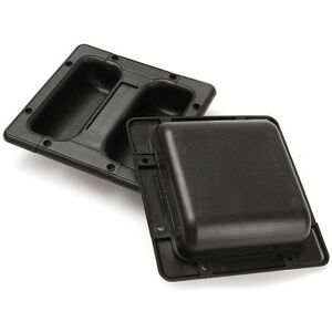 GreenZech 2PCS Plastic Replacement Recessed Handle for Guitar Amp Cabinet Speaker GreenZech 2PCS Plastic Replacement Recessed Handle for Guitar Amp Cabinet Speaker