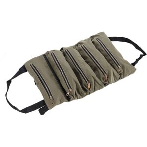 GreenZech (Army Green) Handheld Foldable Canvas Storage Tool Bag Portable Toolbag Repair H GreenZech (Army Green) Handheld Foldable Canvas Storage Tool Bag Portable Toolbag Repair H