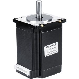 GreenZech (6.35mm) 76mm Nema 23 Stepper Motor 57 Motor 2.8A 189N.cm 4-lead CNC Laser Grind GreenZech (6.35mm) 76mm Nema 23 Stepper Motor 57 Motor 2.8A 189N.cm 4-lead CNC Laser Grind