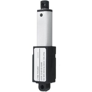 GreenZech (30mm) 30mm DC 12V Electric Motor Micro Linear Actuator Aluminum alloy Linear Ac GreenZech (30mm) 30mm DC 12V Electric Motor Micro Linear Actuator Aluminum alloy Linear Ac