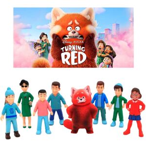 Unbranded Turning Red 8Pcs Figure Dolls Panda Toy for Children Birthday Gift Collectible Unbranded Turning Red 8Pcs Figure Dolls Panda Toy for Children Birthday Gift Collectible