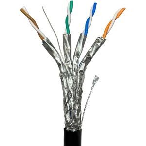 Loops 200m CAT7a S/FTP Outdoor Rated Cable Shielded Pure Copper 23 AWG Data Loops 200m CAT7a S/FTP Outdoor Rated Cable Shielded Pure Copper 23 AWG Data