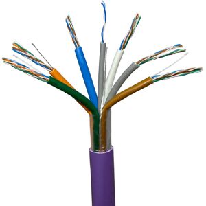 Loops 100m Low Smoke CAT5e Cable 25 Pair Multi-Core UTP Ethernet Network LSZH Loops 100m Low Smoke CAT5e Cable 25 Pair Multi-Core UTP Ethernet Network LSZH