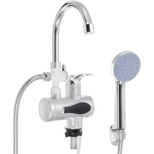 GreenZech (EU Plug+Faucet) Instant Electric Faucet Tap Hot Water Heater LED Display Bathro GreenZech (EU Plug+Faucet) Instant Electric Faucet Tap Hot Water Heater LED Display Bathro