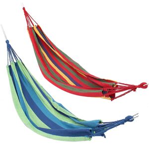GreenZech (Rainbow) Double Large Swing Hammock Canvas Camping Hang Bed Garden Travel Beach GreenZech (Rainbow) Double Large Swing Hammock Canvas Camping Hang Bed Garden Travel Beach