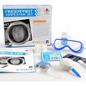 GreenZech Children's DIY Forensic Science Experiment Fingerprint Verification Educational GreenZech Children's DIY Forensic Science Experiment Fingerprint Verification Educational