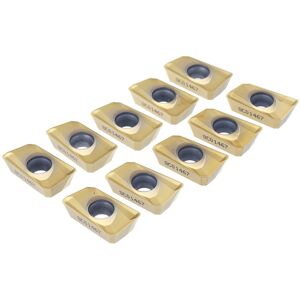 GreenZech 10pcs APMT1604PDER-PR-GP Carbide Insert for Turning Tool Holder Lathe Milling Cu GreenZech 10pcs APMT1604PDER-PR-GP Carbide Insert for Turning Tool Holder Lathe Milling Cu