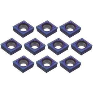 GreenZech 10pcs HRC45 Blue Nano CCMT09T304 VP15TF Carbide Insert for SCLCR/SCLCL Turning T GreenZech 10pcs HRC45 Blue Nano CCMT09T304 VP15TF Carbide Insert for SCLCR/SCLCL Turning T