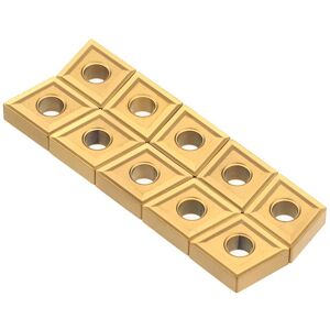 GreenZech 10pcs CNMG120404 MS CVD External Turning Tool Carbide Insert Cutting for DCLNR/L GreenZech 10pcs CNMG120404 MS CVD External Turning Tool Carbide Insert Cutting for DCLNR/L