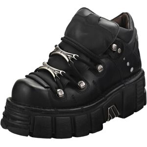 New Rock M106n-s6 Unisex Platform Shoes in Black - Size 11.5 UK New Rock M106n-s6 Unisex Platform Shoes in Black - Size 11.5 UK