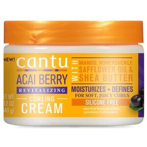 Cantu Acai Berry Revitalizing Curling Cream, 12 oz Cantu Acai Berry Revitalizing Curling Cream, 12 oz