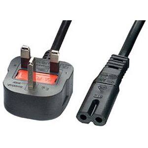 Loops 5x 2m UK Mains Plug to C7 Figure/Fig 8 Power Cable - 240V Transformer Charger Loops 5x 2m UK Mains Plug to C7 Figure/Fig 8 Power Cable - 240V Transformer Charger