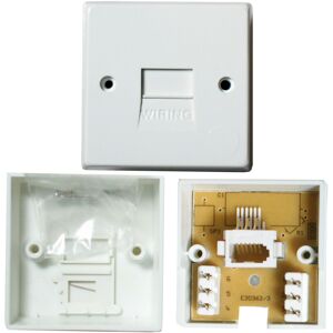 Loops 10 PACK BT PABX Telephone Extension Socket IDC Secondary Line Wall Plate 1/3A Loops 10 PACK BT PABX Telephone Extension Socket IDC Secondary Line Wall Plate 1/3A
