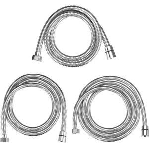 GreenZech (1.5M) Stainless Steel Bathroom Handheld Shower Head Hose Water Pipe GreenZech (1.5M) Stainless Steel Bathroom Handheld Shower Head Hose Water Pipe