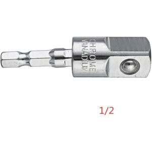 GreenZech (Type A: 1/2) 360 Degree Rotating Square Head Universal Adapter 1/4 3/8 1/2 Inch GreenZech (Type A: 1/2) 360 Degree Rotating Square Head Universal Adapter 1/4 3/8 1/2 Inch