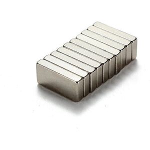 GreenZech 10pcs N35 Super Strong Block Cuboid Magnets Rare Earth Neodymium GreenZech 10pcs N35 Super Strong Block Cuboid Magnets Rare Earth Neodymium
