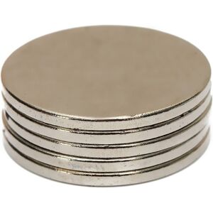 GreenZech 5Pcs 25*2MM Strong Round Disc Magnets Rare Earth Neodymium Magnets GreenZech 5Pcs 25*2MM Strong Round Disc Magnets Rare Earth Neodymium Magnets