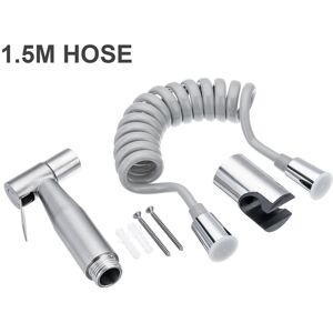 GreenZech (1.5M Hose) Toilet Bidet Sprayer Stainless Steel Hand Held Shattaf Bathroom Show GreenZech (1.5M Hose) Toilet Bidet Sprayer Stainless Steel Hand Held Shattaf Bathroom Show