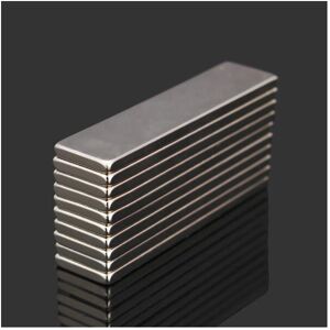 GreenZech 10pcs N52 40x10x2mm Super Strong Block Cuboid Magnets Rare Earth Neodymium Magne GreenZech 10pcs N52 40x10x2mm Super Strong Block Cuboid Magnets Rare Earth Neodymium Magne