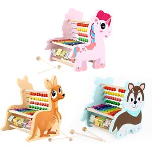 GreenZech () 3 in 1 Multi-function Octave Knock Piano Calculator Number Orff Instruments M GreenZech () 3 in 1 Multi-function Octave Knock Piano Calculator Number Orff Instruments M