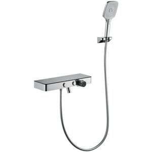 GreenZech (Silver) Handheld Shower Head Set Bathroom Rain Tub System 3-Setting Sprayer wit GreenZech (Silver) Handheld Shower Head Set Bathroom Rain Tub System 3-Setting Sprayer wit