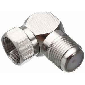 GreenZech 90 Degree Right Angle F Type Male Plug to Female Socket F Type Elbow Adapter GreenZech 90 Degree Right Angle F Type Male Plug to Female Socket F Type Elbow Adapter