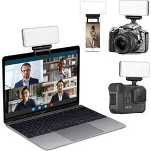 GreenZech Video Light 2600K-6000k Fill Lamp with Three Stands for Camera Sport Cameras PC GreenZech Video Light 2600K-6000k Fill Lamp with Three Stands for Camera Sport Cameras PC