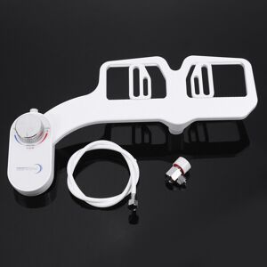 GreenZech (US) Single Cold Double Nozzle Spray Bathroom Toilet Seat Bidet Cleaning Device GreenZech (US) Single Cold Double Nozzle Spray Bathroom Toilet Seat Bidet Cleaning Device