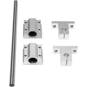 GreenZech (600mm) 8mm Shaft Optical Linear Rail 300/400/600mm Length Guide Support CNC Set GreenZech (600mm) 8mm Shaft Optical Linear Rail 300/400/600mm Length Guide Support CNC Set